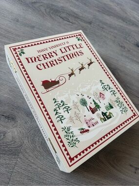 Decorative Christmas Book Storage Box